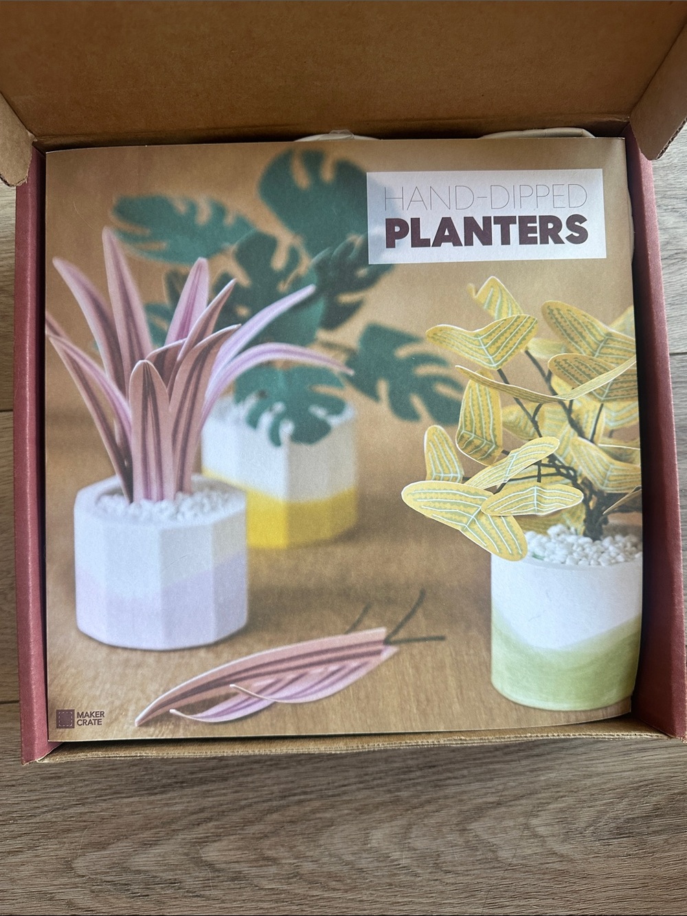 KiwiCo Hand-Dipped Planters Set